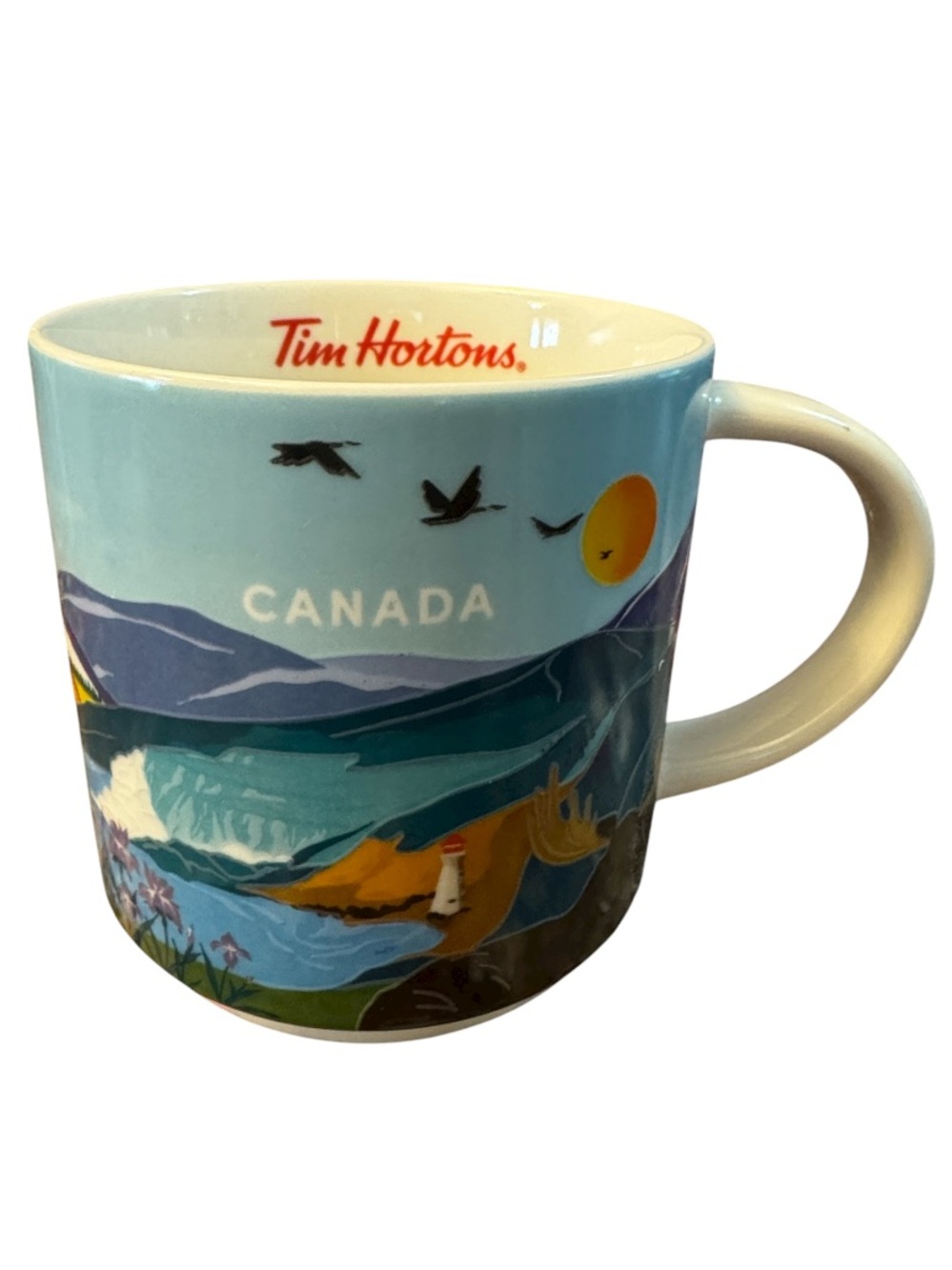 Tim Hortons 2025 Limited Edition Travel Collection Canada Mug